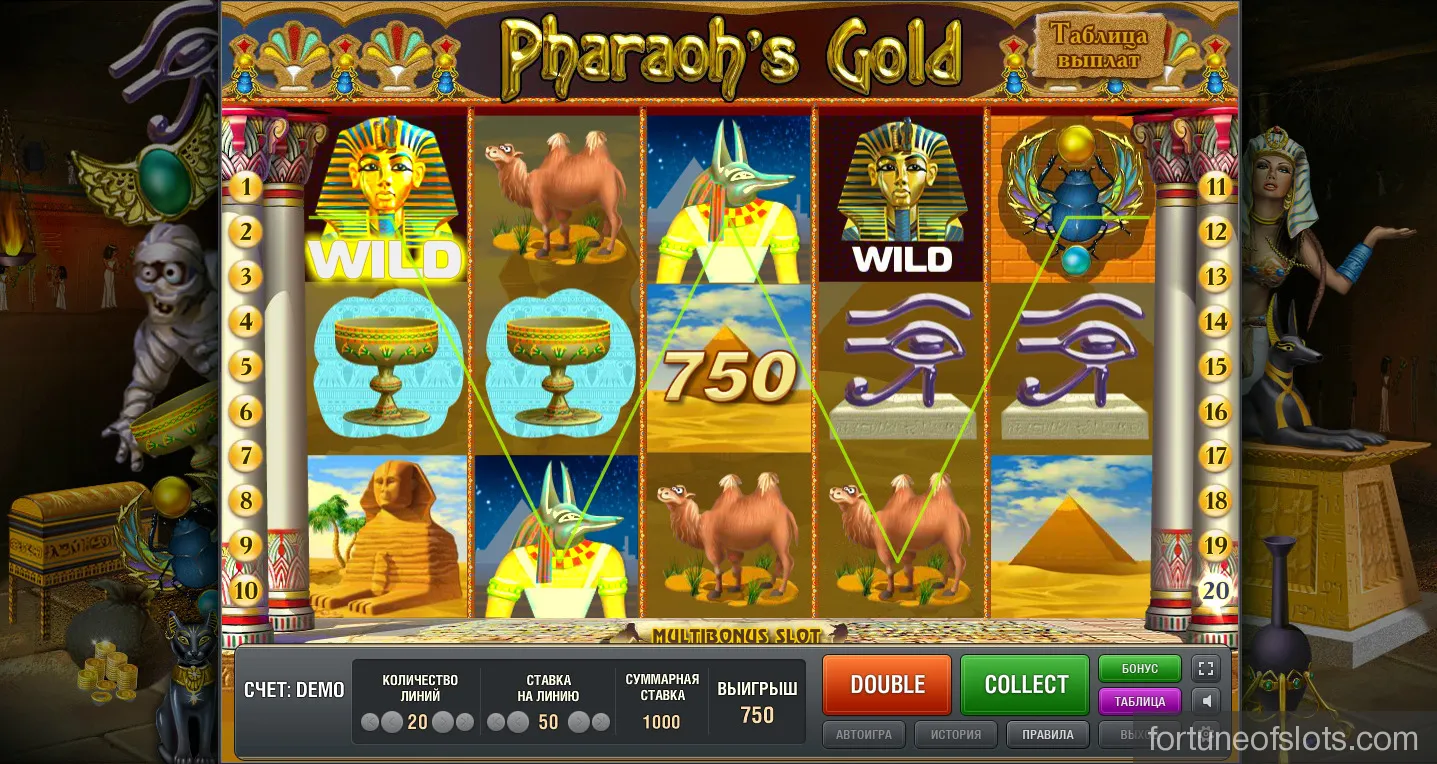 Игровые автоматы Pharaohs Gold и Knights of Glory - для любителей истории и не только